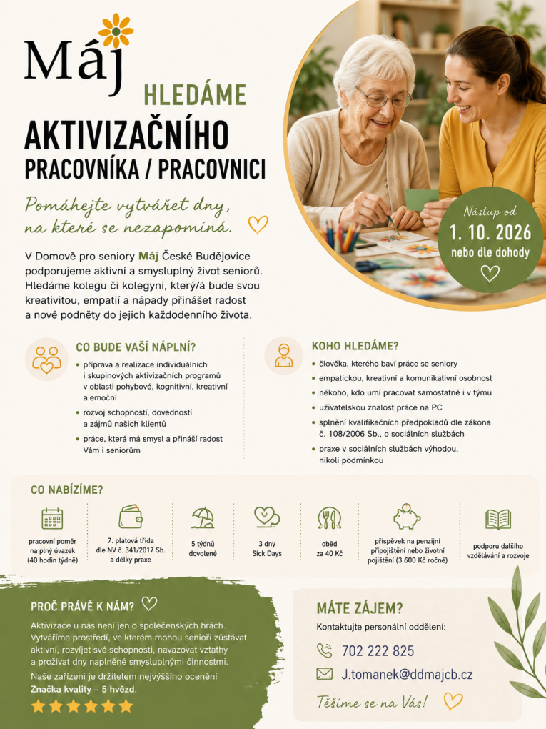 aktivizační pracovník/pracovnice